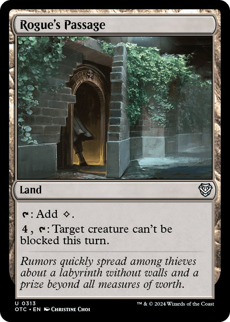 Image for Rogue's Passage (313) (Commander: Outlaws of Thunder Junction) - Magic: The Gathering