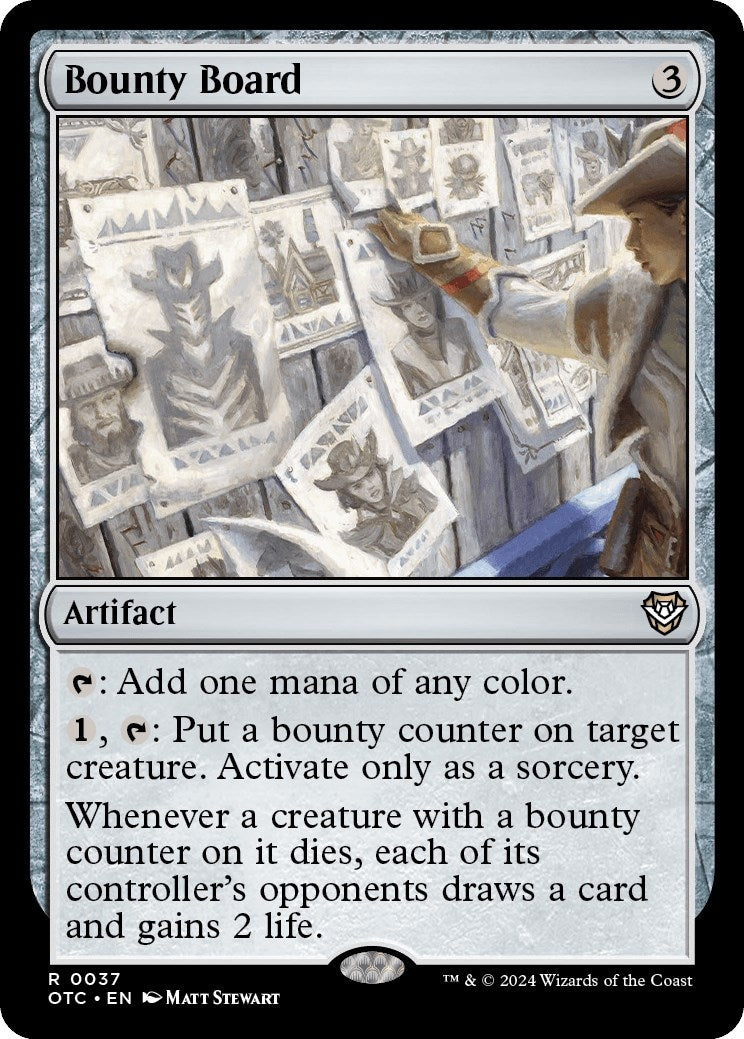 Image for Bounty Board (37) (Commander: Outlaws of Thunder Junction) - Magic: The Gathering