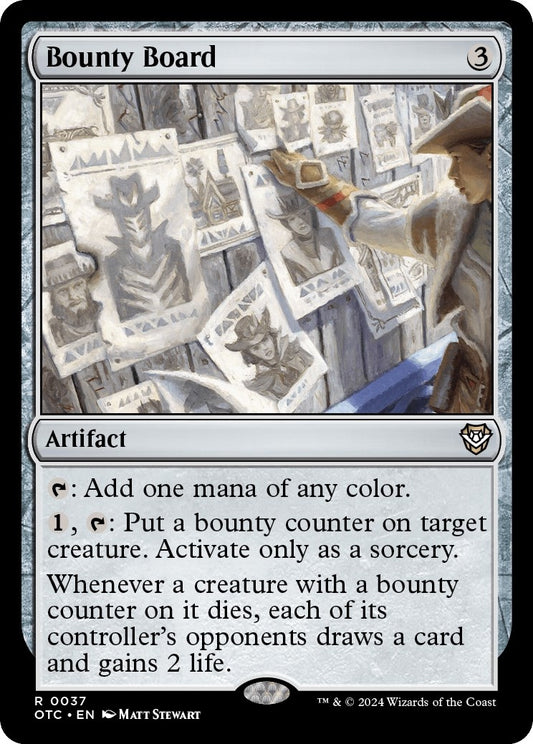 Image for Bounty Board (37) (Commander: Outlaws of Thunder Junction) - Magic: The Gathering