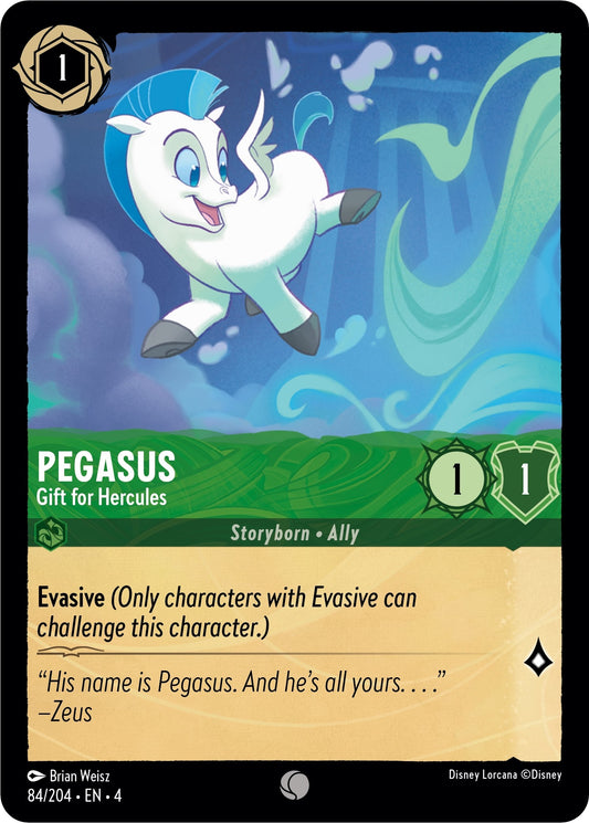 Image for Pegasus - Gift for Hercules (84/204) (Ursula's Return) - Disney Lorcana