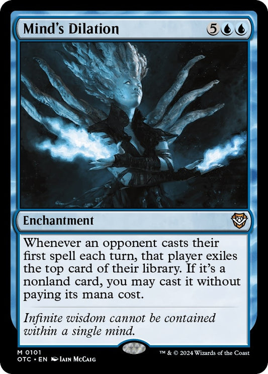 Image for Mind's Dilation (101) (Commander: Outlaws of Thunder Junction) - Magic: The Gathering