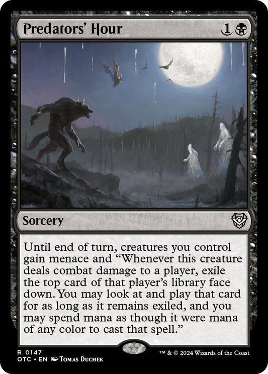 Image for Predators' Hour (147) (Commander: Outlaws of Thunder Junction) - Magic: The Gathering