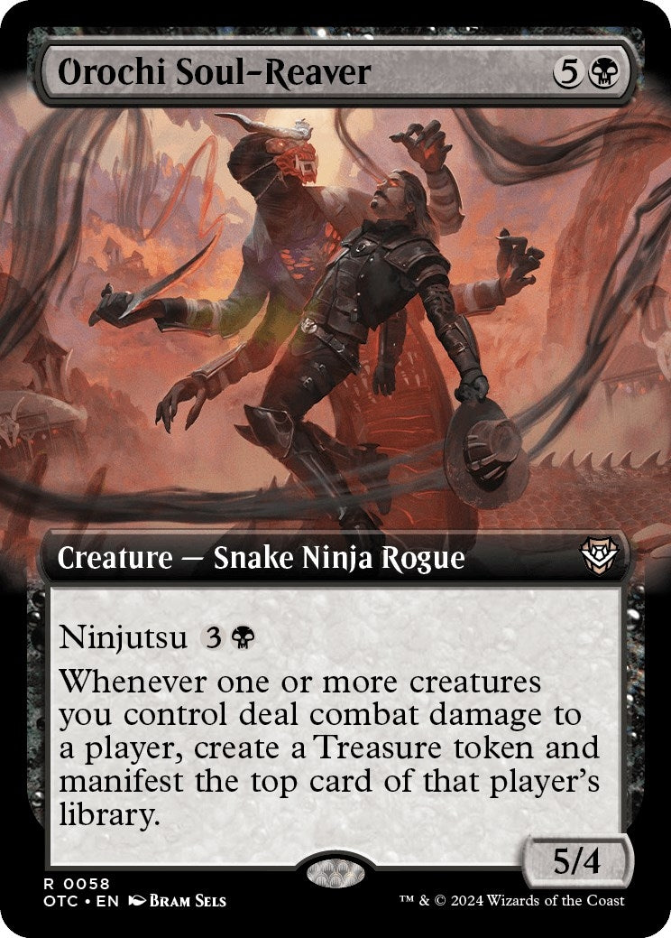 Image for Orochi Soul-Reaver (Extended Art) (58) (Commander: Outlaws of Thunder Junction) - Magic: The Gathering
