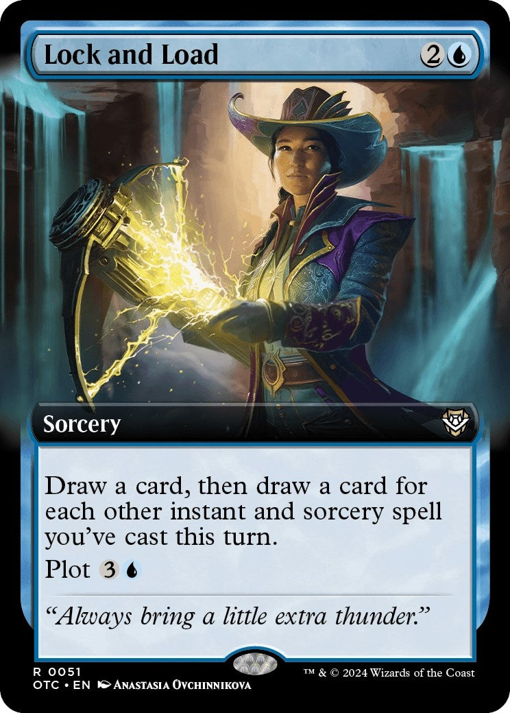Image for Lock and Load (Extended Art) (51) (Commander: Outlaws of Thunder Junction) - Magic: The Gathering