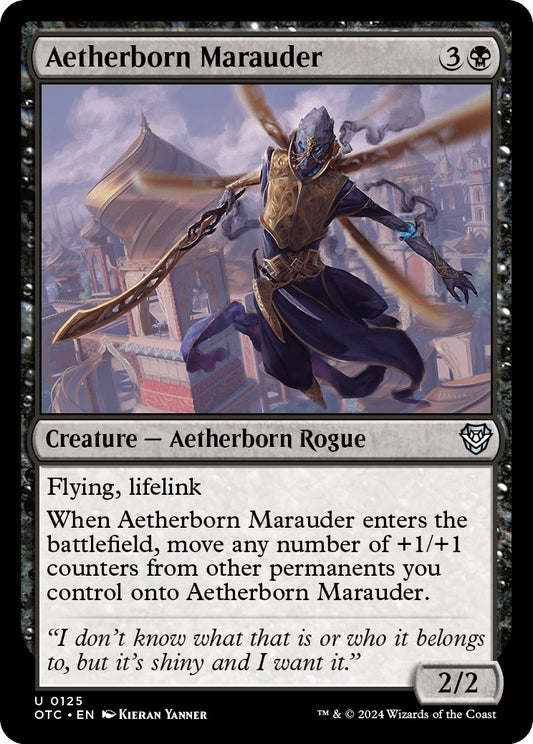 Image for Aetherborn Marauder (125) (Commander: Outlaws of Thunder Junction) - Magic: The Gathering