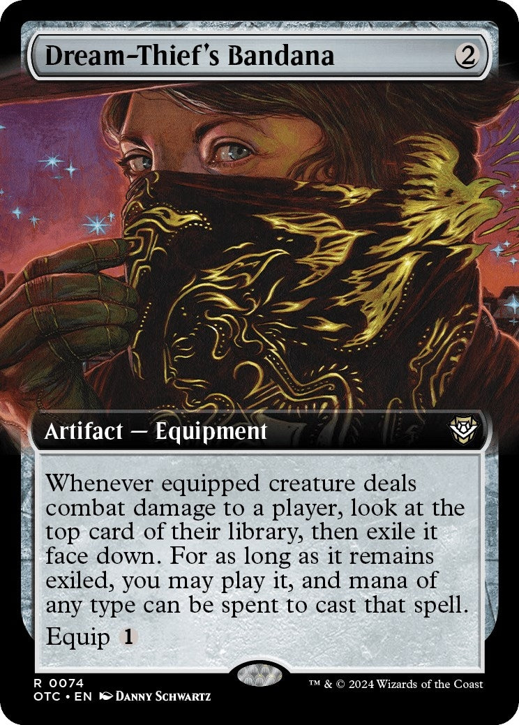 Image for Dream-Thief's Bandana (Extended Art) (74) (Commander: Outlaws of Thunder Junction) - Magic: The Gathering