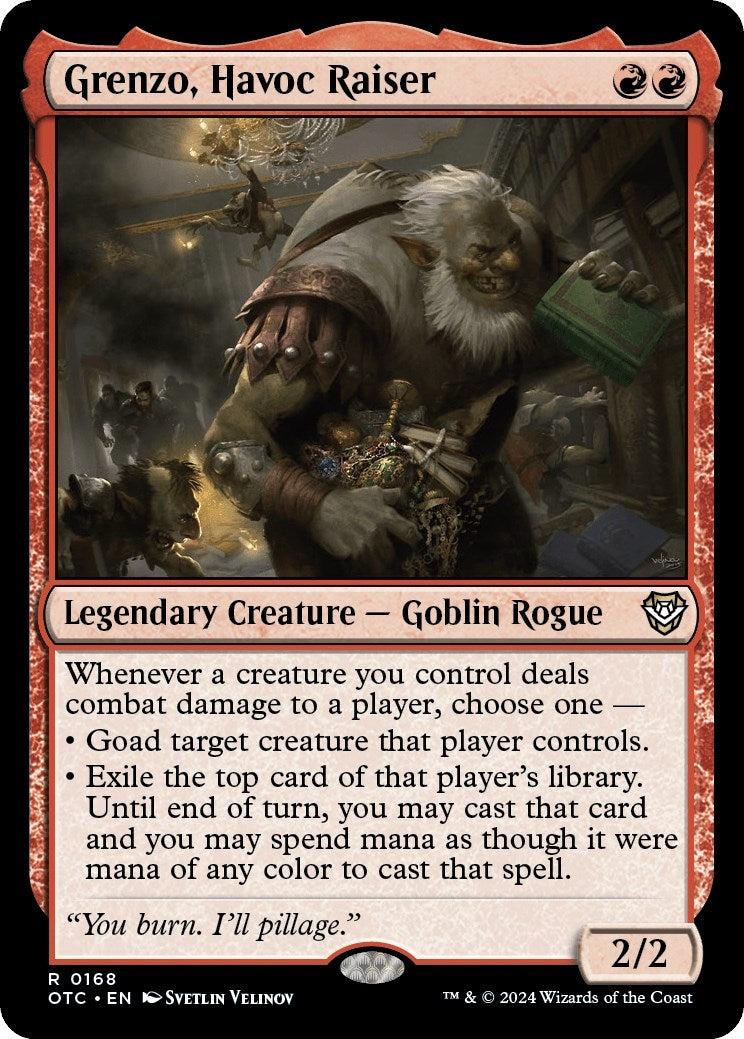 Image for Grenzo, Havoc Raiser (168) (Commander: Outlaws of Thunder Junction) - Magic: The Gathering