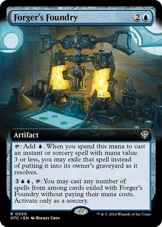 Image for Forger's Foundry (Extended Art) (50) (Commander: Outlaws of Thunder Junction) - Magic: The Gathering