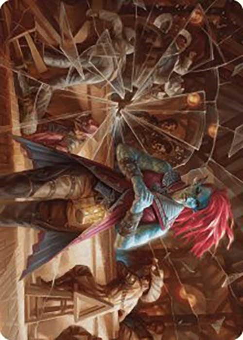 Image for Obeka, Splitter of Seconds Art Card (28) (Art Series: Outlaws of Thunder Junction) - Magic: The Gathering