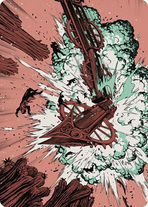 Image for Decimate Art Card (44) (Art Series: Outlaws of Thunder Junction) - Magic: The Gathering