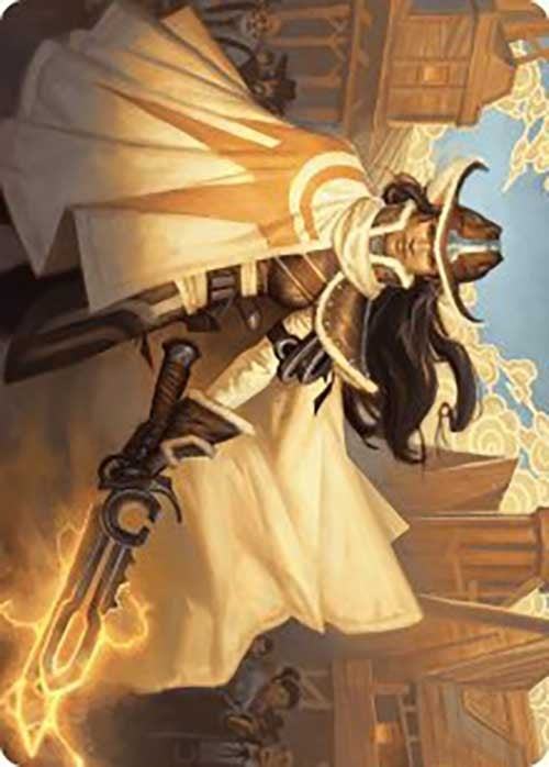 Image for Omenport Vigilante Art Card (3) (Art Series: Outlaws of Thunder Junction) - Magic: The Gathering