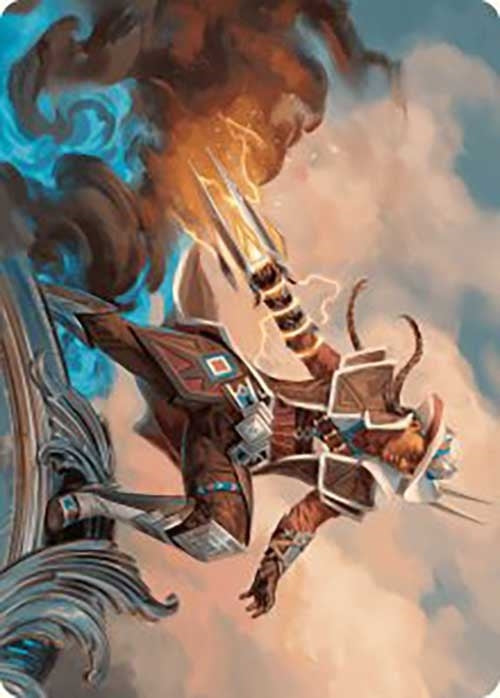 Image for Annie Flash, the Veteran Art Card (17) (Art Series: Outlaws of Thunder Junction) - Magic: The Gathering