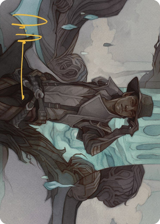 Image for Kellan Joins Up Art Card (Gold-Stamped Signature) (23) (Art Series: Outlaws of Thunder Junction) - Magic: The Gathering