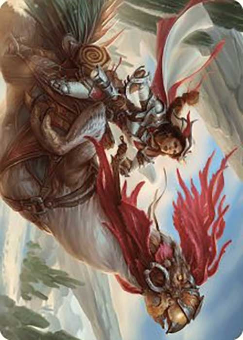 Image for Frontier Seeker Art Card (2) (Art Series: Outlaws of Thunder Junction) - Magic: The Gathering