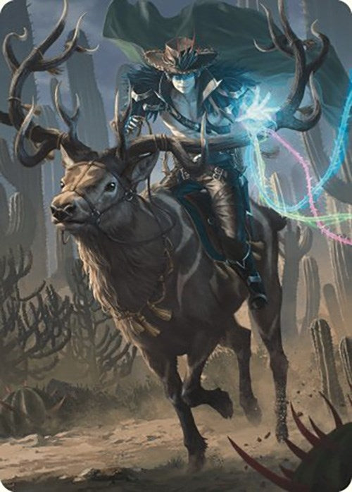 Image for Oko, the Ringleader Art Card (54/54) (54) (Art Series: Outlaws of Thunder Junction) - Magic: The Gathering