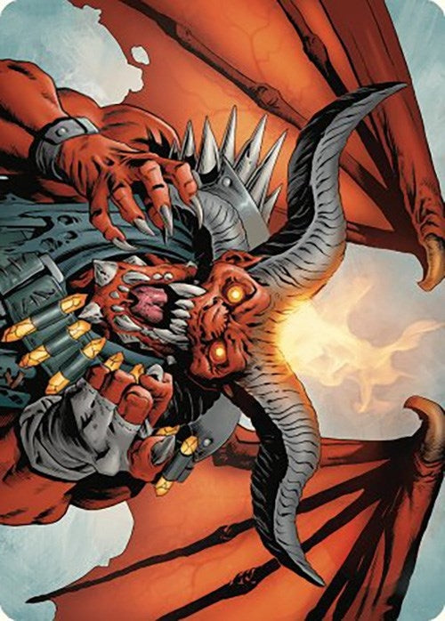 Image for Rakdos, the Muscle Art Card (53) (Art Series: Outlaws of Thunder Junction) - Magic: The Gathering