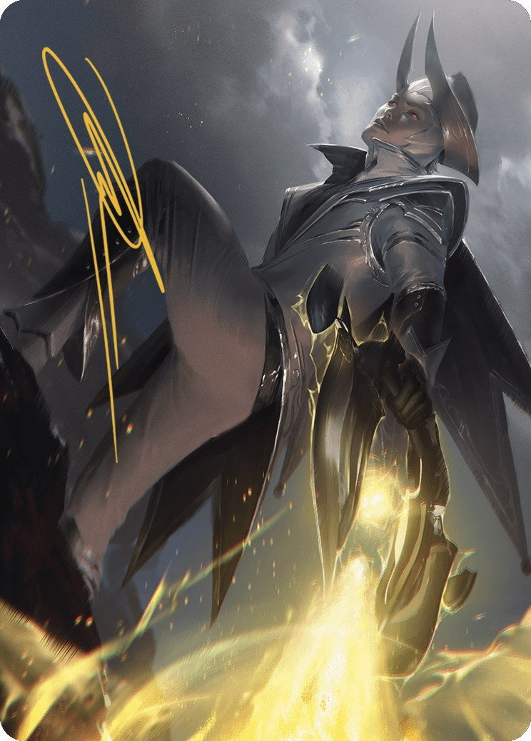 Image for Ruthless Lawbringer Art Card (Gold-Stamped Signature) (32) (Art Series: Outlaws of Thunder Junction) - Magic: The Gathering