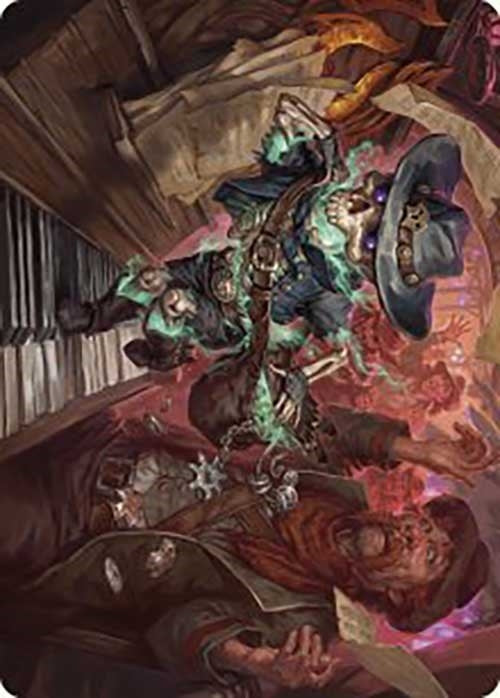 Image for Tinybones, the Pickpocket Art Card (10) (Art Series: Outlaws of Thunder Junction) - Magic: The Gathering