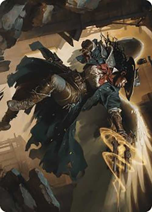 Image for Archangel of Tithes Art Card (1) (Art Series: Outlaws of Thunder Junction) - Magic: The Gathering