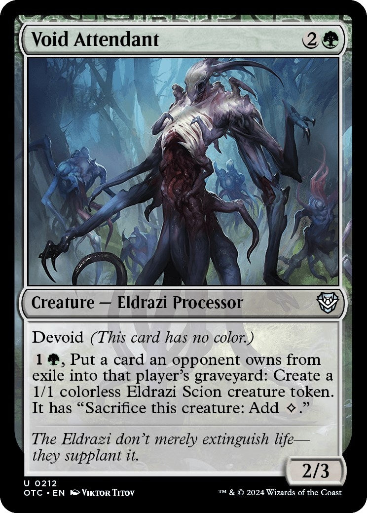 Image for Void Attendant (212) (Commander: Outlaws of Thunder Junction) - Magic: The Gathering