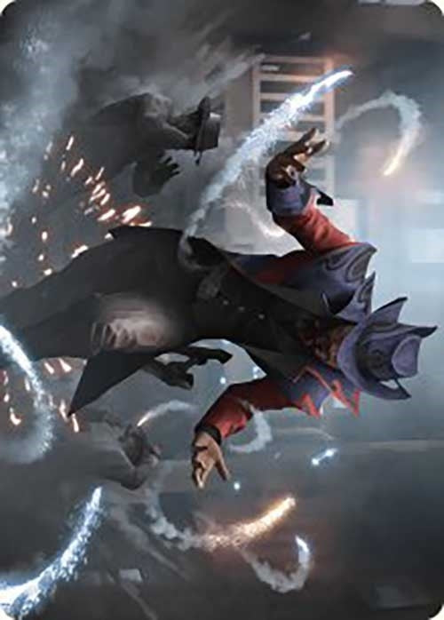 Image for Razzle-Dazzler Art Card (8) (Art Series: Outlaws of Thunder Junction) - Magic: The Gathering