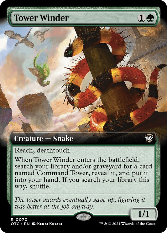 Image for Tower Winder (Extended Art) (70) (Commander: Outlaws of Thunder Junction) - Magic: The Gathering