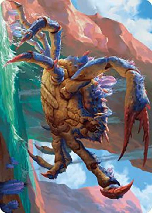 Image for Canyon Crab Art Card (4) (Art Series: Outlaws of Thunder Junction) - Magic: The Gathering