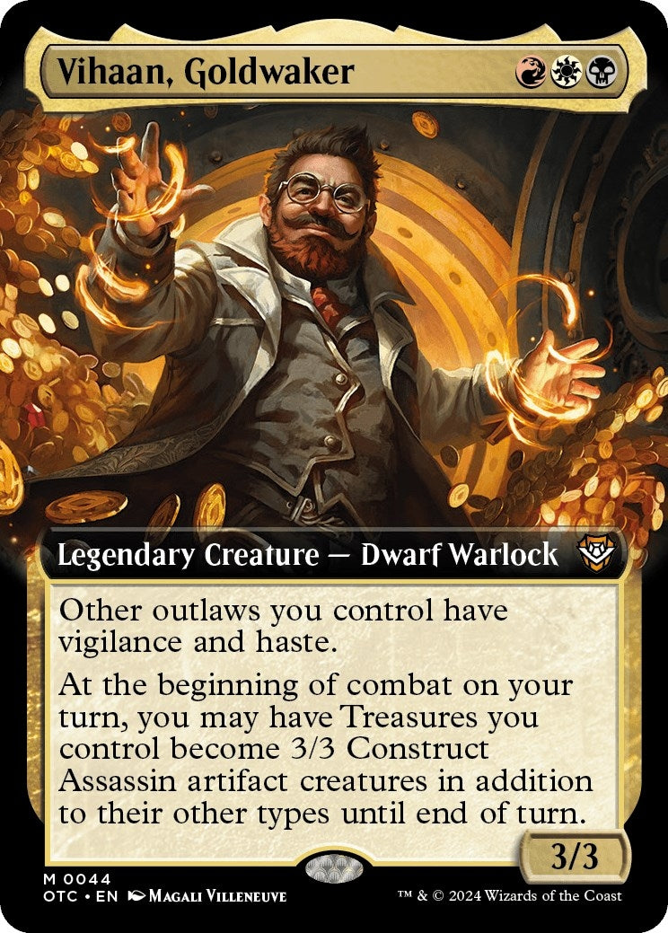 Image for Vihaan, Goldwaker (Extended Art) (44) (Commander: Outlaws of Thunder Junction) - Magic: The Gathering