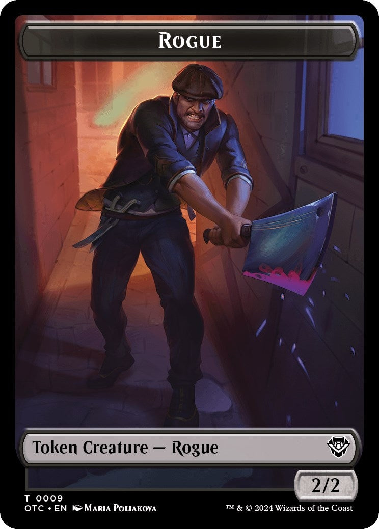 Image for Rogue // The Monarch Double-Sided Token (9 // 29) (Commander: Outlaws of Thunder Junction) - Magic: The Gathering