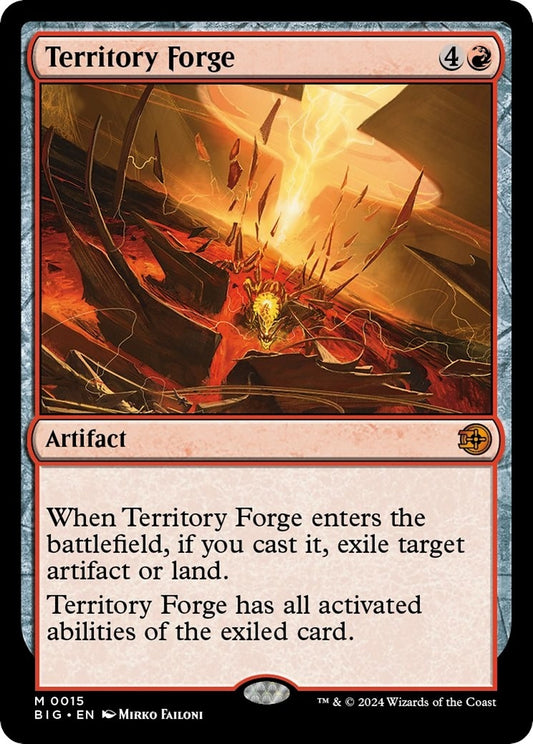 Image for Territory Forge (15) (Outlaws of Thunder Junction: The Big Score) - Magic: The Gathering