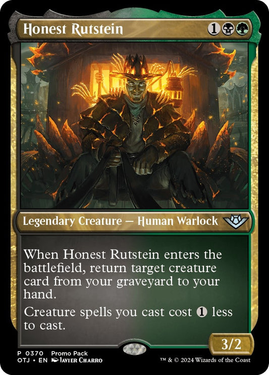 Image for Honest Rutstein (370) (Promo Pack: Outlaws of Thunder Junction) - Magic: The Gathering