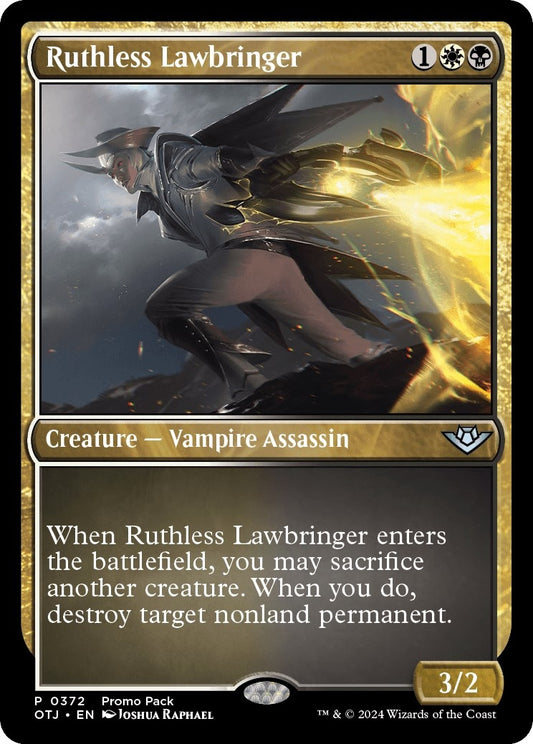 Image for Ruthless Lawbringer (372) (Promo Pack: Outlaws of Thunder Junction) - Magic: The Gathering