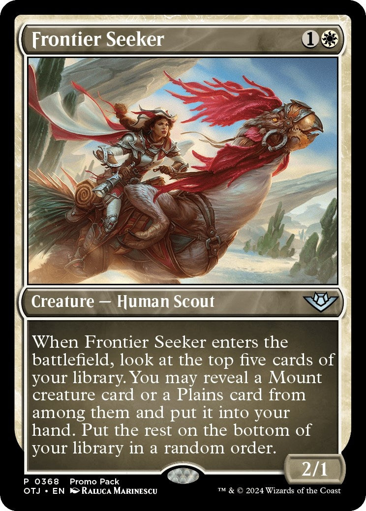 Image for Frontier Seeker (368) (Promo Pack: Outlaws of Thunder Junction) - Magic: The Gathering