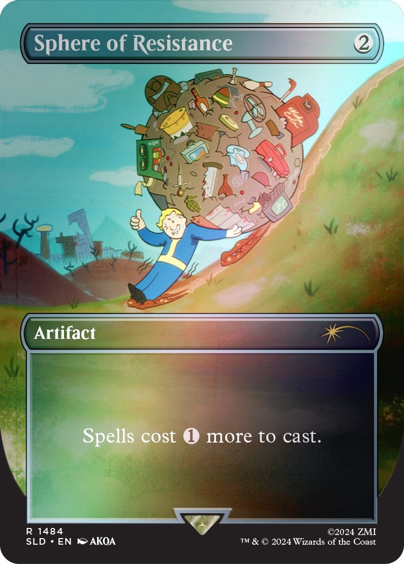 Image for Sphere of Resistance (Rainbow Foil) (1484) (Secret Lair Drop Series) - Magic: The Gathering