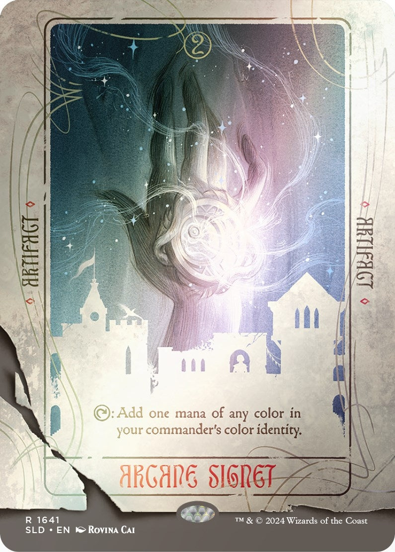 Image for Arcane Signet (1641) (Rainbow Foil) (1641) (Secret Lair Drop Series) - Magic: The Gathering