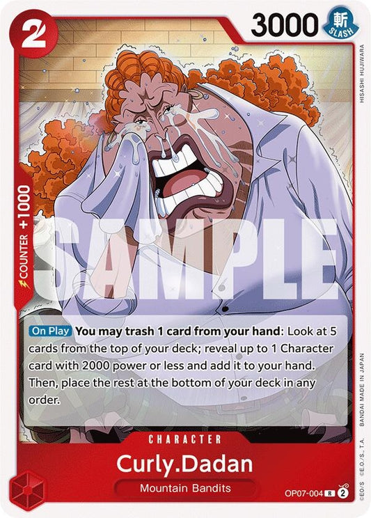 Image for Curly.Dadan (OP07-004) (500 Years in the Future) - One Piece Card Game