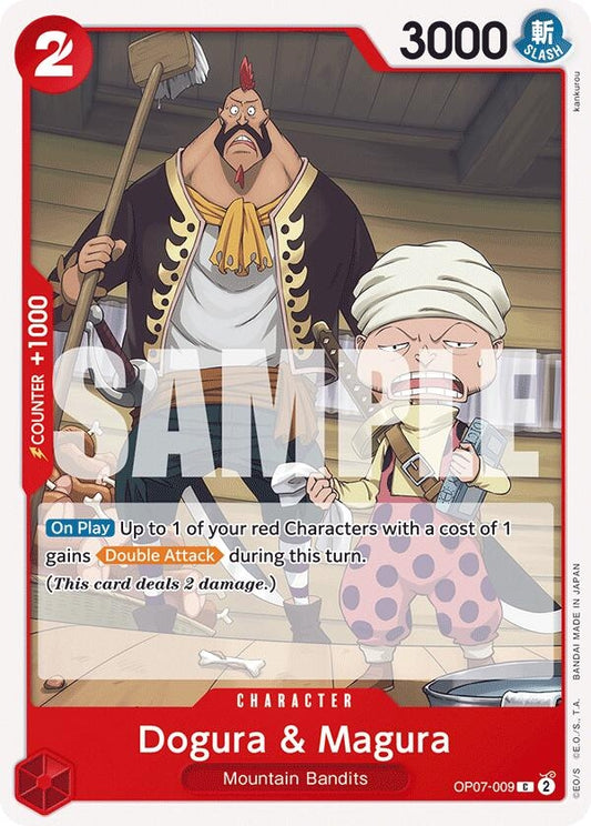 Image for Dogura & Magura (OP07-009) (500 Years in the Future) - One Piece Card Game