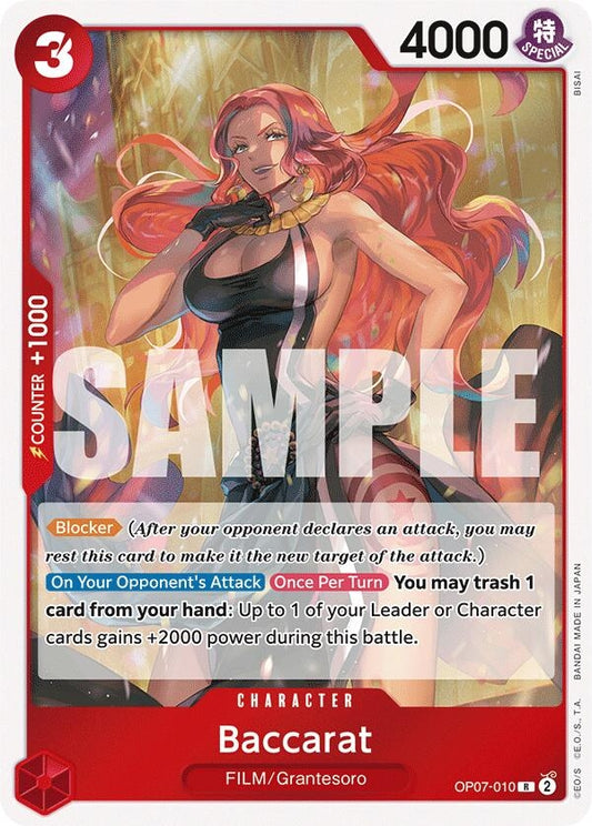Image for Baccarat (OP07-010) (500 Years in the Future) - One Piece Card Game
