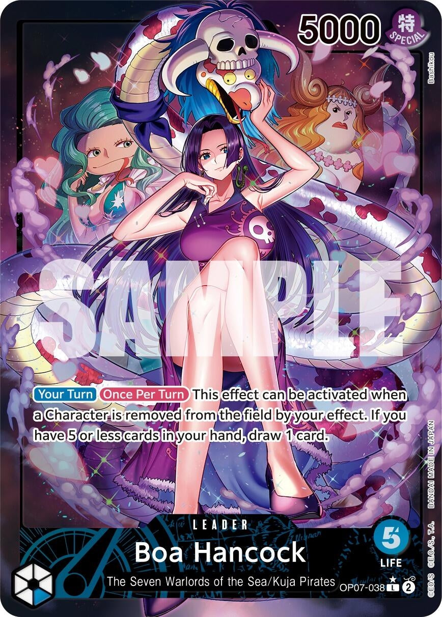 Image for Boa Hancock (038) (Parallel) (OP07-038) (500 Years in the Future) - One Piece Card Game