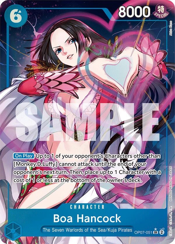 Image for Boa Hancock (051) (Parallel) (OP07-051) (500 Years in the Future) - One Piece Card Game