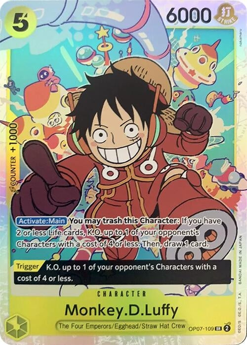 Image for Monkey.D.Luffy (109) (OP07-109) (500 Years in the Future) - One Piece Card Game