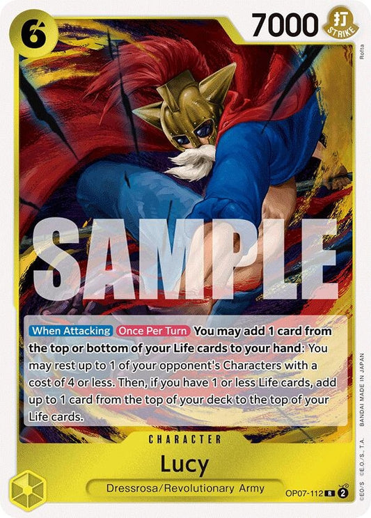 Image for Lucy (OP07-112) (500 Years in the Future) - One Piece Card Game
