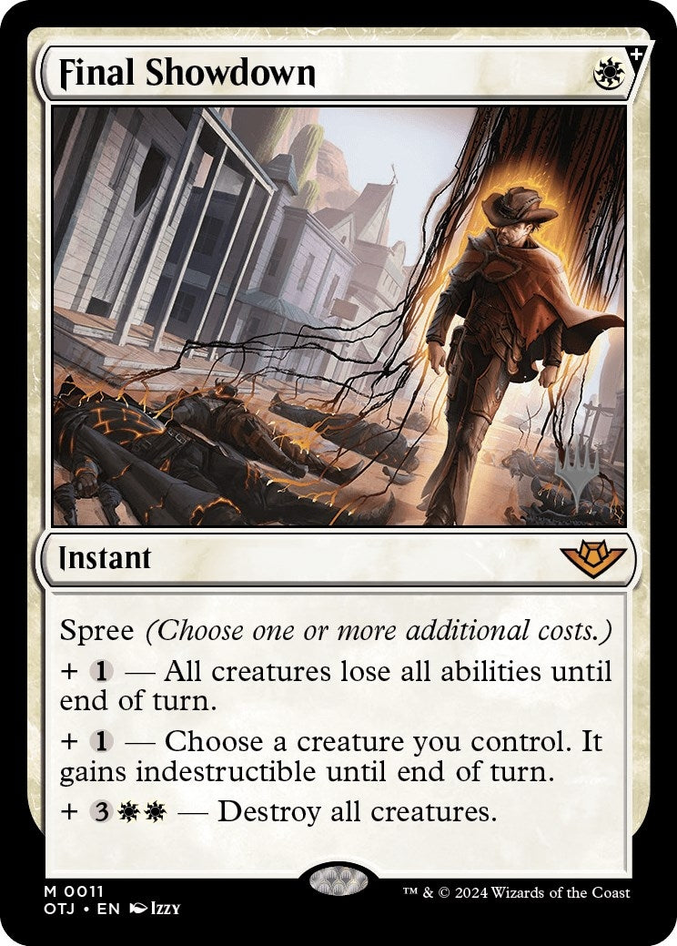 Image for Final Showdown (11) (Promo Pack: Outlaws of Thunder Junction) - Magic: The Gathering
