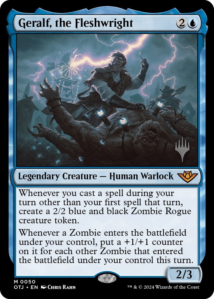 Image for Geralf, the Fleshwright (50) (Promo Pack: Outlaws of Thunder Junction) - Magic: The Gathering