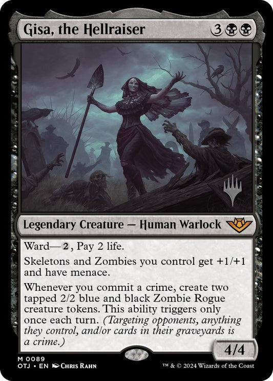Image for Gisa, the Hellraiser (89) (Promo Pack: Outlaws of Thunder Junction) - Magic: The Gathering