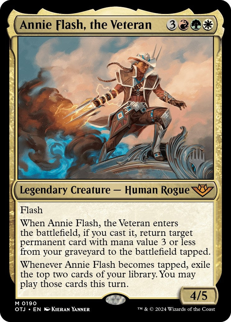 Image for Annie Flash, the Veteran (190) (Promo Pack: Outlaws of Thunder Junction) - Magic: The Gathering