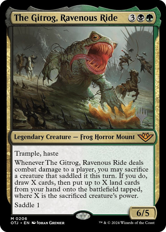 Image for The Gitrog, Ravenous Ride (206) (Promo Pack: Outlaws of Thunder Junction) - Magic: The Gathering