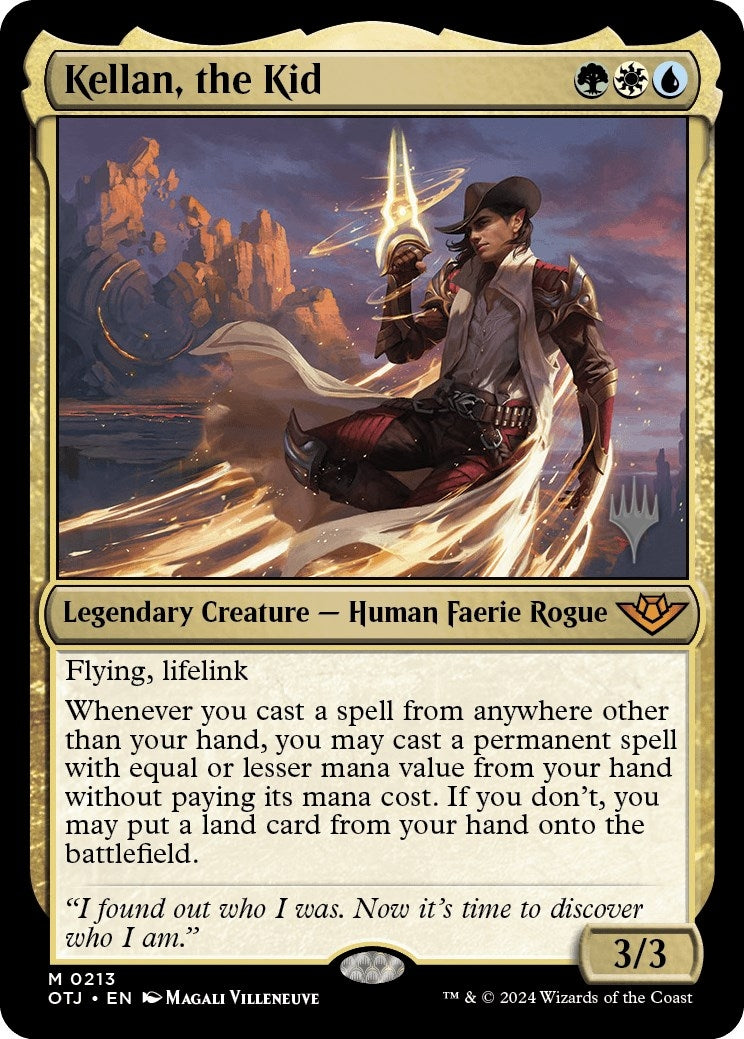 Image for Kellan, the Kid (213) (Promo Pack: Outlaws of Thunder Junction) - Magic: The Gathering