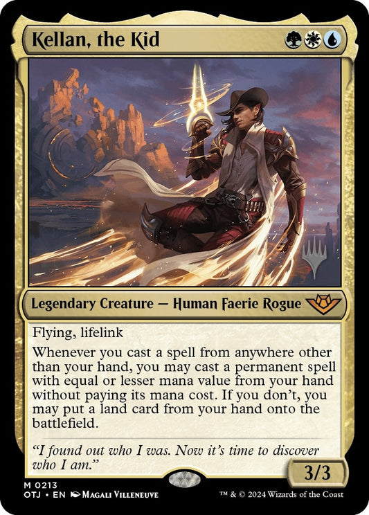 Image for Kellan, the Kid (213) (Promo Pack: Outlaws of Thunder Junction) - Magic: The Gathering