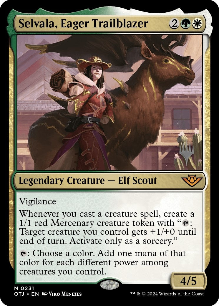 Image for Selvala, Eager Trailblazer (231) (Promo Pack: Outlaws of Thunder Junction) - Magic: The Gathering